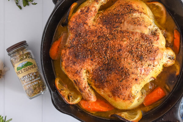 Garlic and Herb Roasted Chicken Recipe