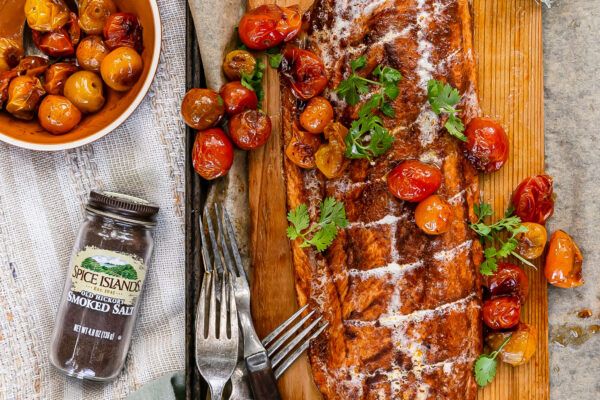 Grilled Cedar Plank Salmon with Old Hickory Smoked Salt Recipe