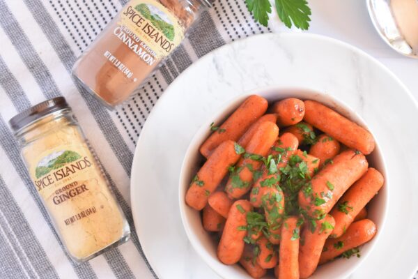 Cinnamon and Honey Carrots
