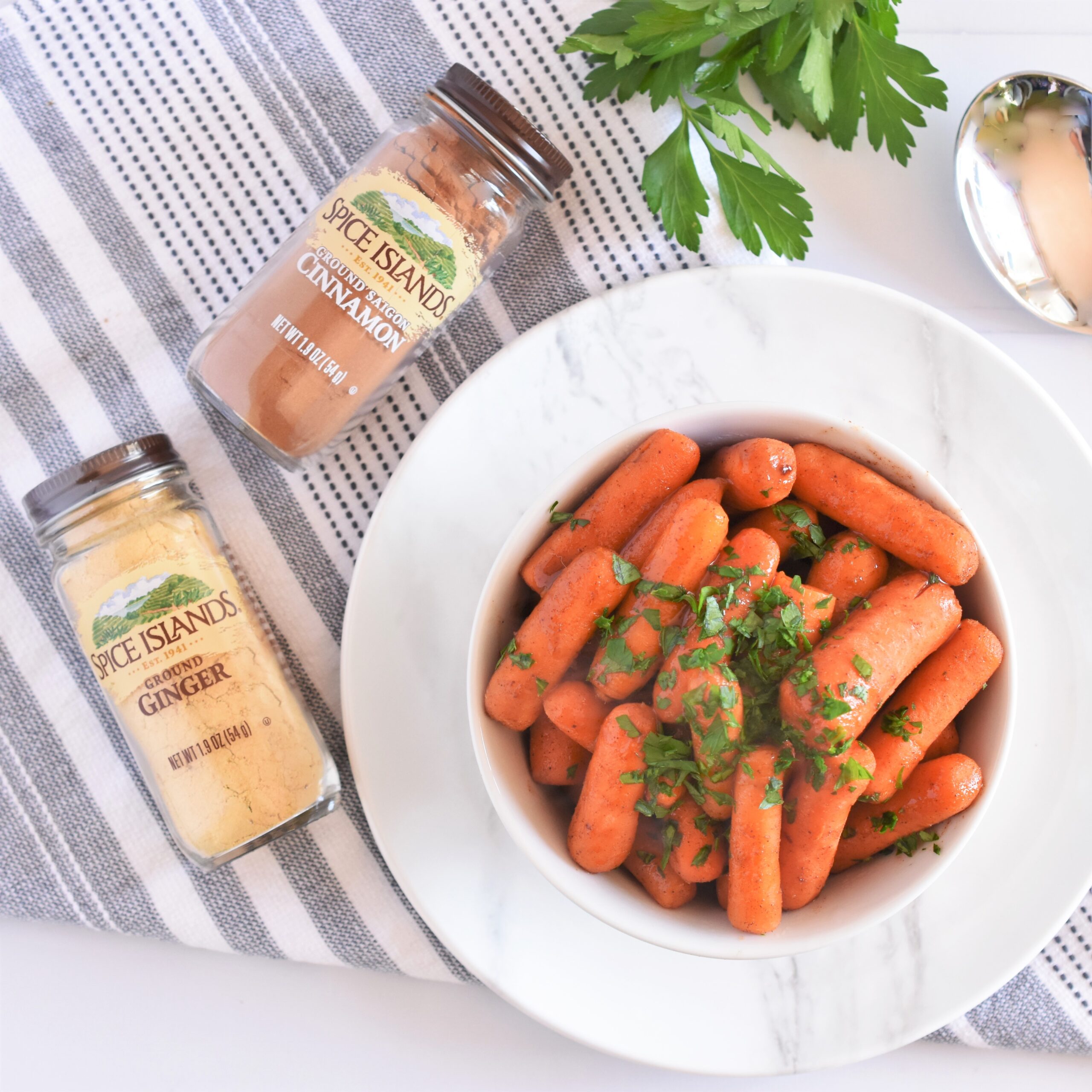 Cinnamon and Honey Carrots Spice Islands