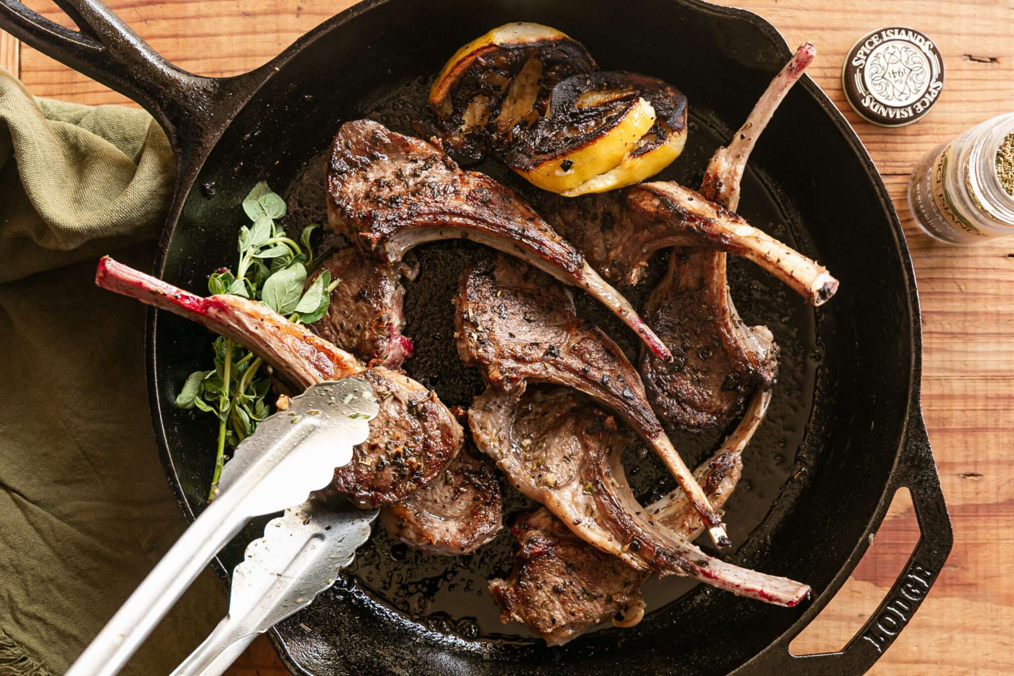 Mediterranean Grilled Lamb Chop - Spice Islands