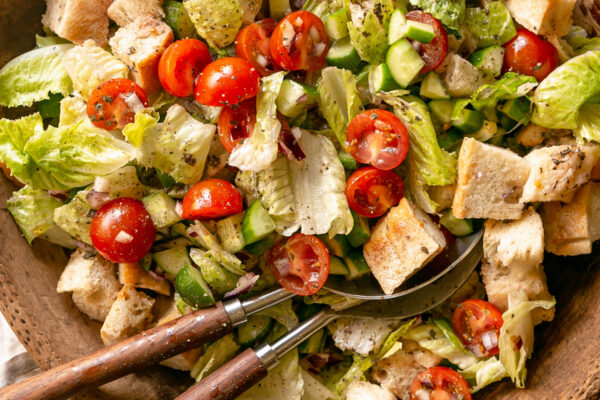 Panzanella Italian Bread Salad Recipe