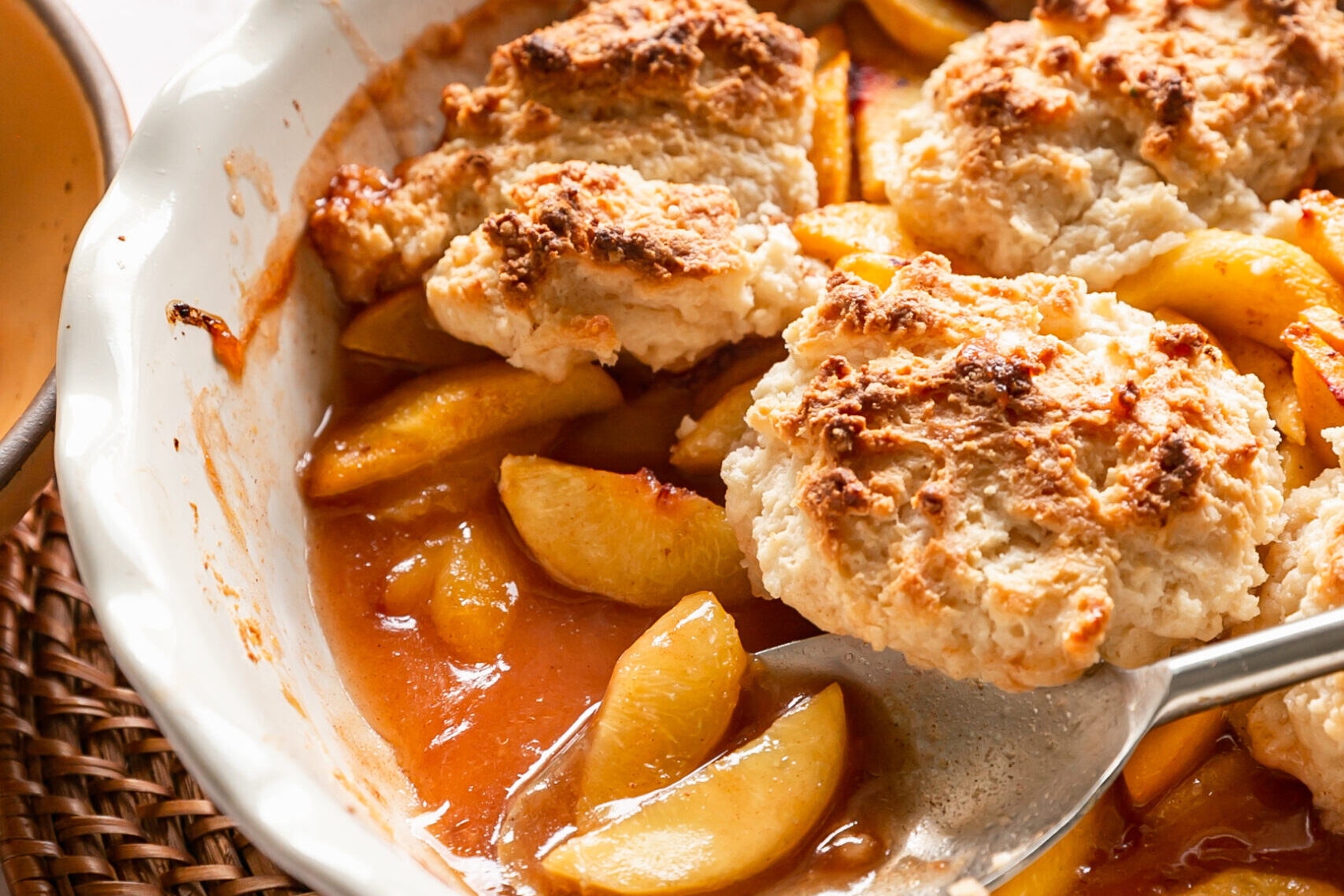 Peach Cobbler Recipe - Spice Islands