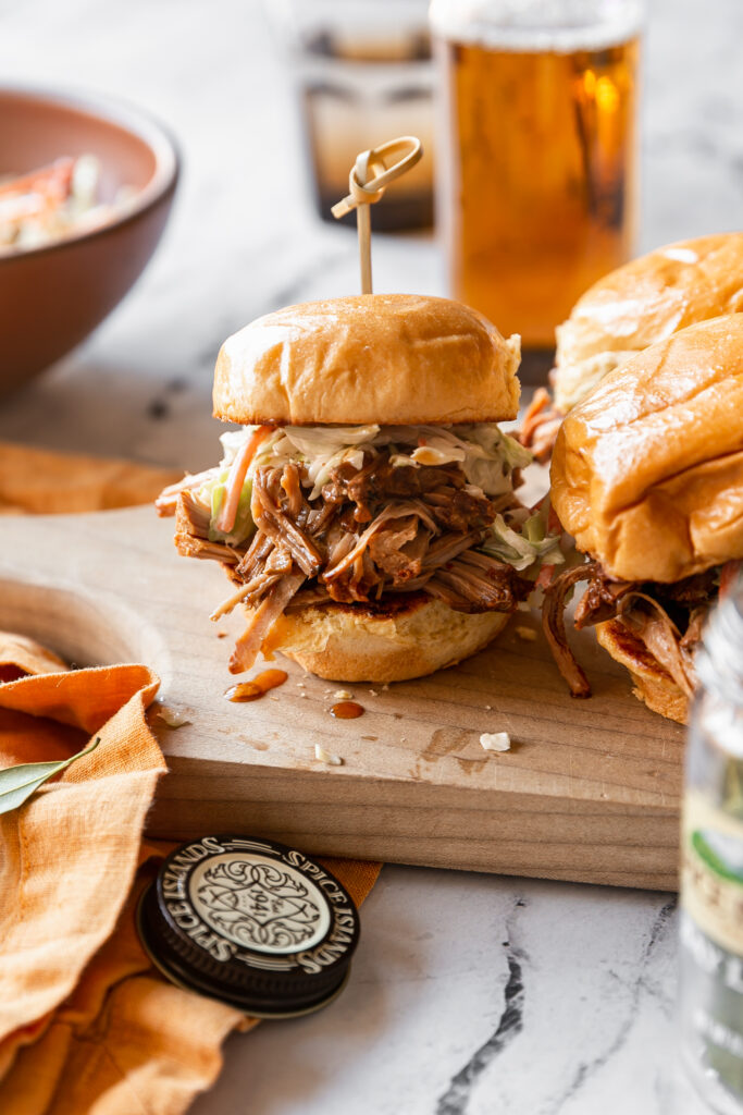Slow Cooker BBQ Pork Sliders - Spice Islands