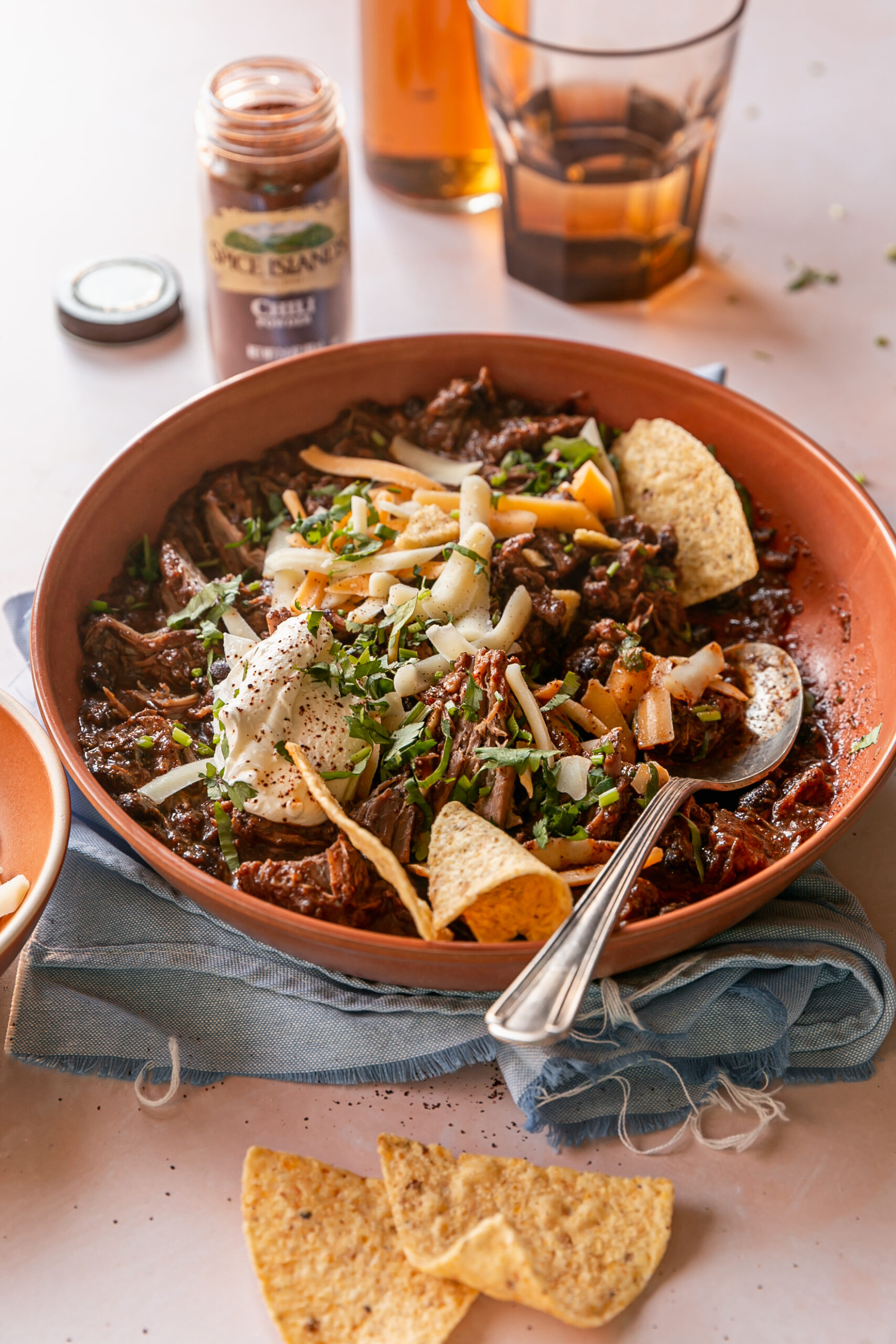 Slow Cooked Shredded Beef Chili Spice Islands
