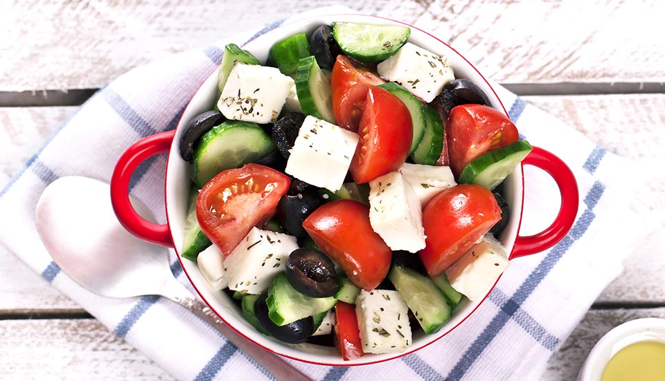 Tomatoa & Feta Salad