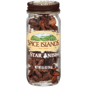 Unlock the Bold Flavor of Star Anise from Spice Islands - Enhance Your Dishes with Our Premium Star Seasoning.