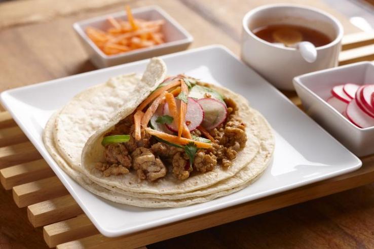 Banh Mi Style Turkey Tacos - Spice Islands