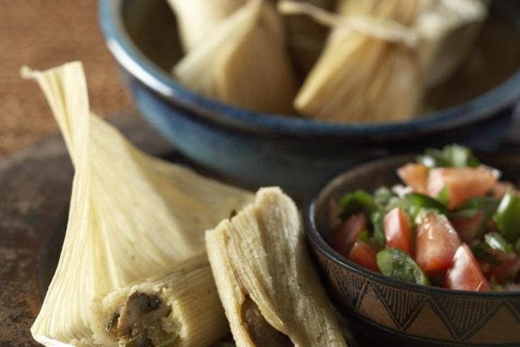 Chile and Mushroom Tamales - Spice Islands