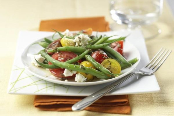 Fresh Summer Bean and Tomato Salad Recipe