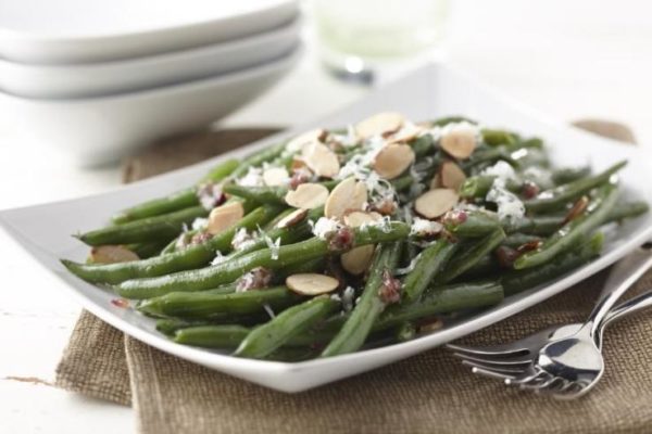 Green Beans with Warm Dijon Vinaigrette Recipe