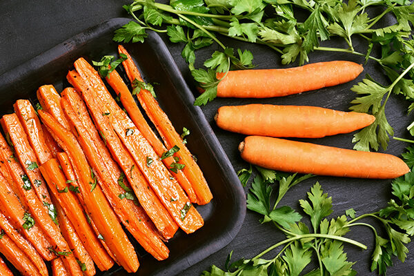 Herb Sherried Carrots Recipe