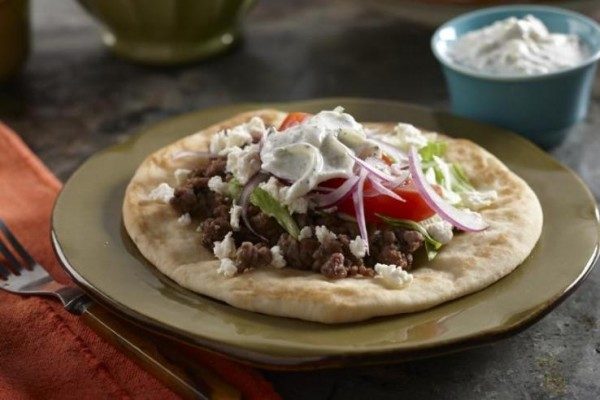 Greek Lamb Tacos with Tzatziki Sauce Recipe
